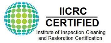 IICRC Certified — Institute of Inspection Cleaning and Restoration Certification